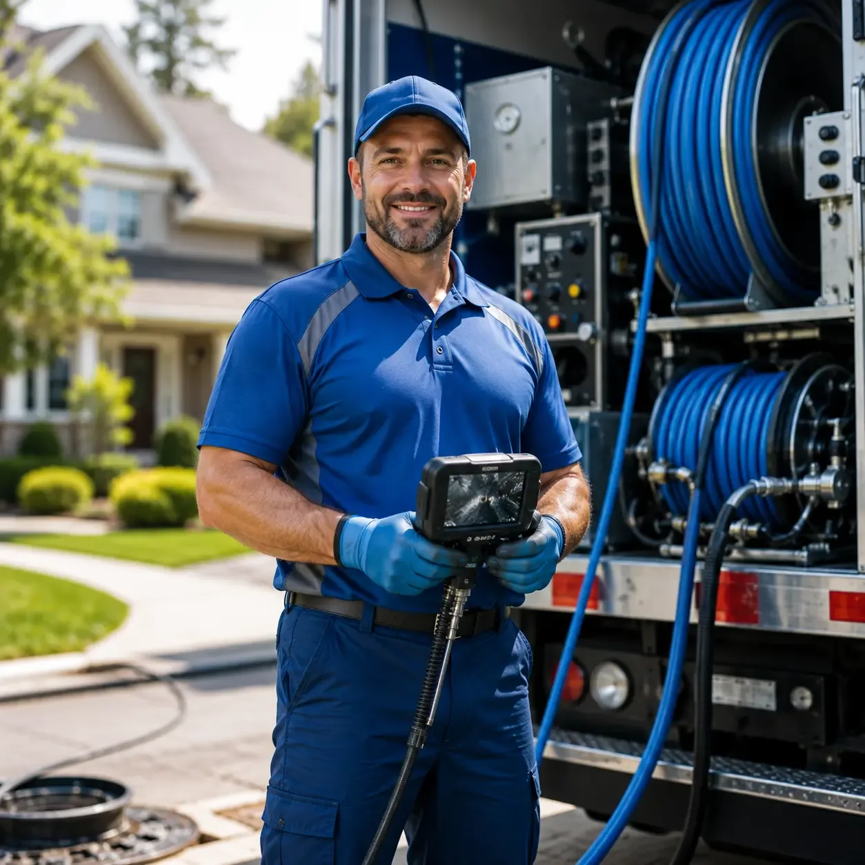 Local outdoor drain cleaning specialists in Charlotte, VT